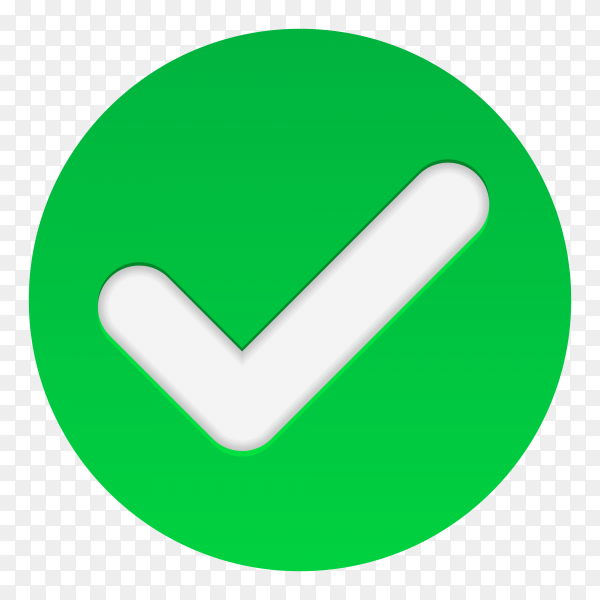 Checkmark green-tick-isolated-on-transparent-background-PNG