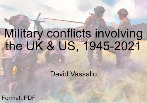 Military Conflicts UK & US 1945-2021