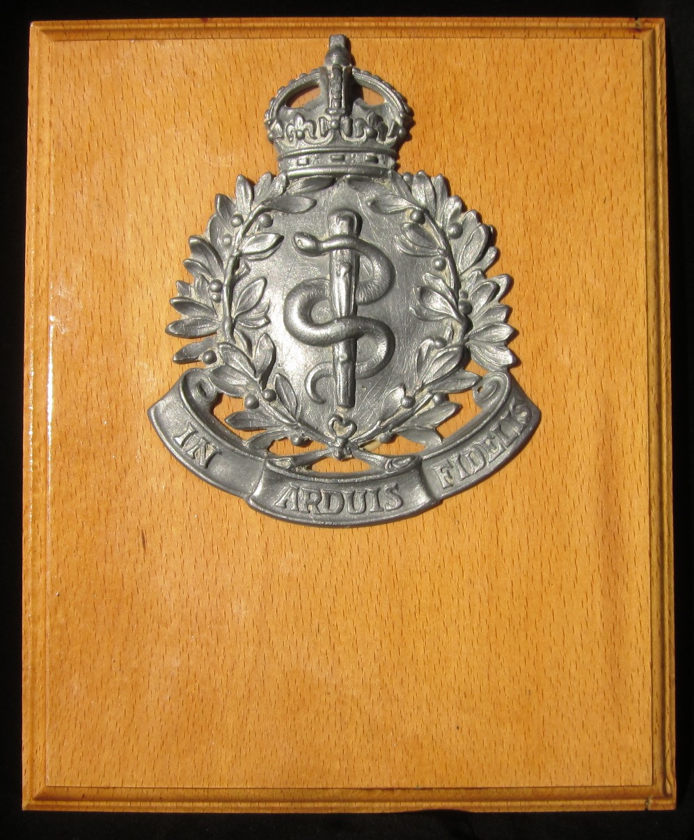 RAMC_crest_by_fireside